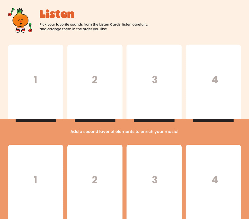 Musibop Complementary Game Board